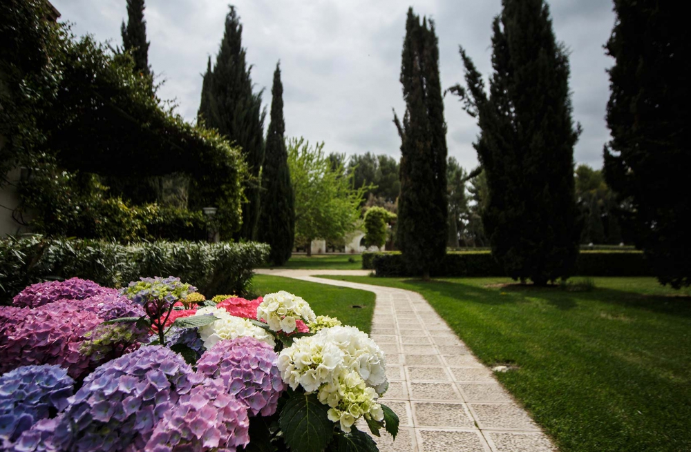 Allestimento floreale di un matrimonio a Casa Freda - Foggia